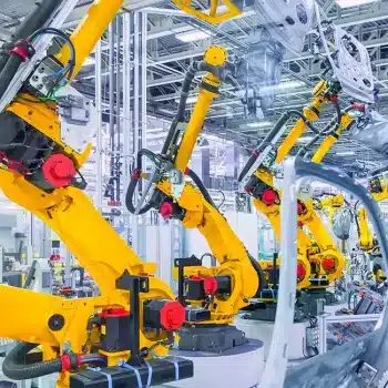 robots assembly line adobestock 101709371 1jpeg 1 Top Manufacturers In the UK